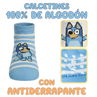 TIN FANTASÍA C/ANTIDERRAPANTE BEBÉS BLUEY 152