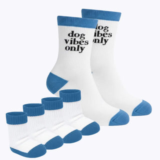 CALCETINES PAWMATE DOOG VIBES ONLY BLUE