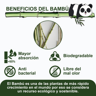 TIN BEBÉ DIENTE DE RATÓN BAMBÚ 3 PACK MOD 413