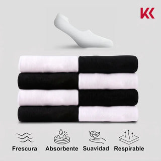 6 PARES DE PROTECTOPIE CABALLERO ABIERTO INVISIBLE MOD 406