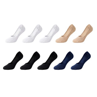 10 PARES DE PROTECTOPIE DAMA ABIERTO INVISIBLE MOD 407